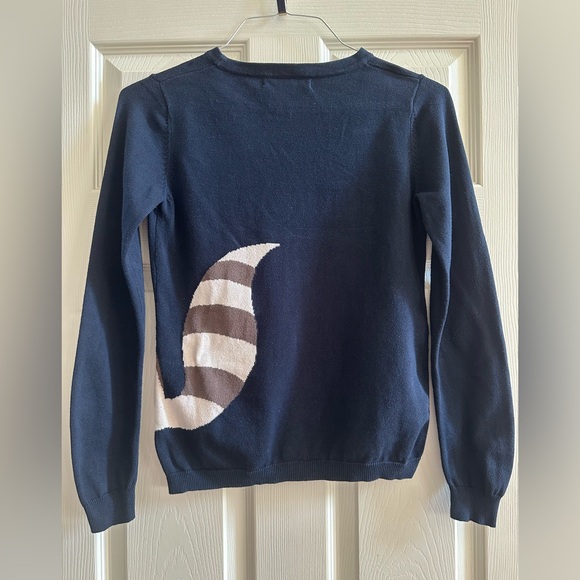 SugarHill Boutique Navy Raccoon Sweater 6 - Picture 2 of 3